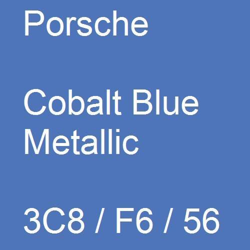 Porsche, Cobalt Blue Metallic, 3C8 / F6 / 56.